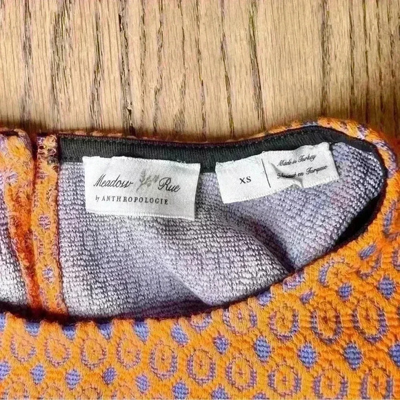 Meadow Rue by Anthropologie Poppy Jacquard Tank Size XS - Picture 13 of 14